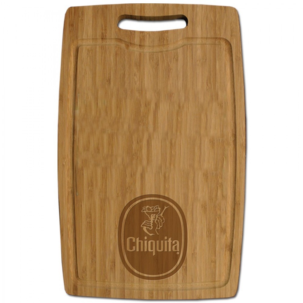 Natural Bamboo Cutting Board (15"x9.5"x11/16") Custom Printed Natural Bamboo Cutting Board (15"x9.5"x11/16") Custom Printed