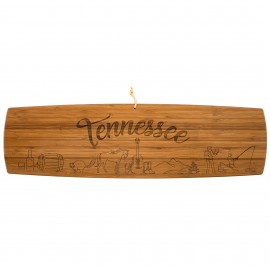 Logo Branded Tennessee State Charcuterie Board