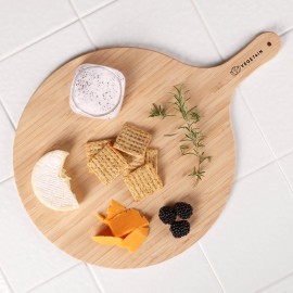 Chun Bamboo Pizza Board with Logo