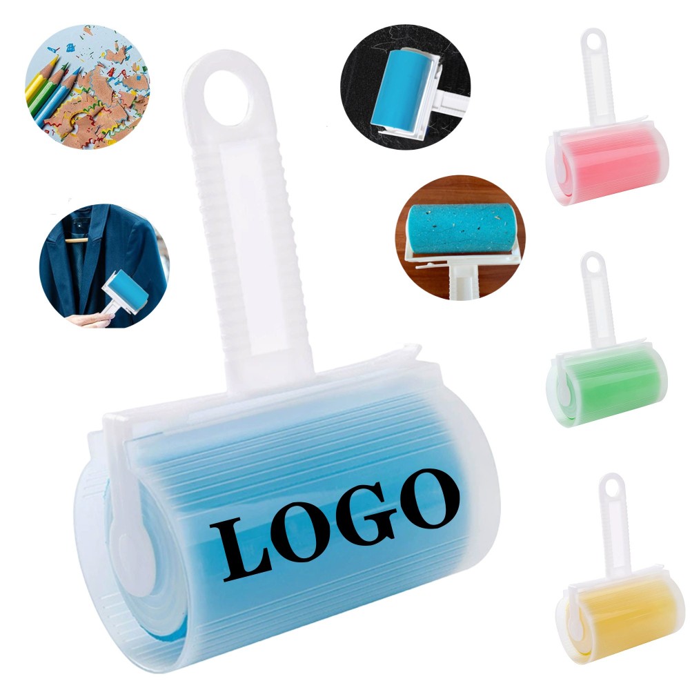 Customized Washable Sticky Lint Roller with Cover Customized Washable Sticky Lint Roller with Cover