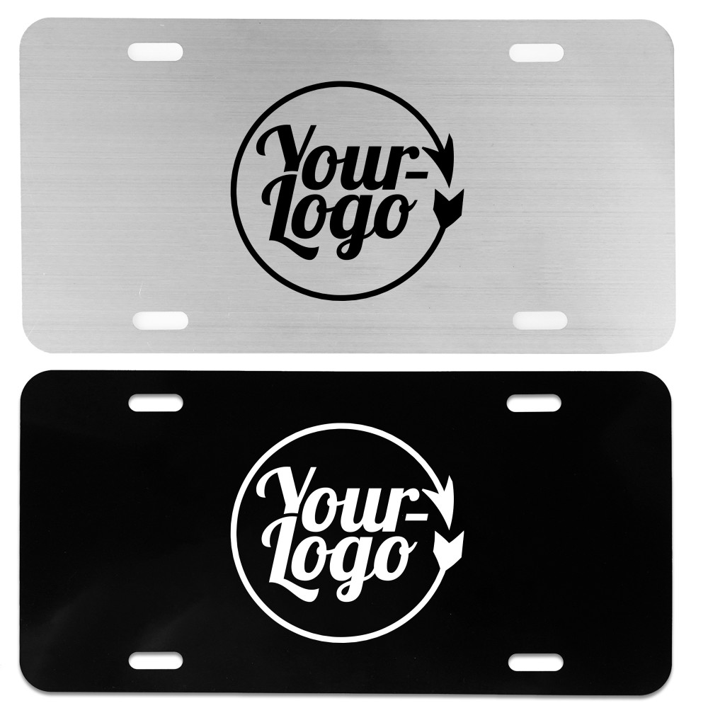 Aluminum Custome License Plate UV with Logo Aluminum Custome License Plate UV with Logo