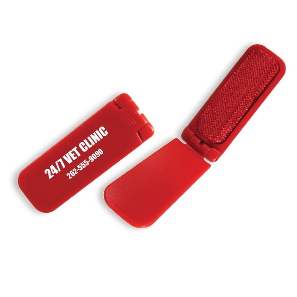 Folding Portable Lint Brush Custom Printed