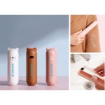 Personalized Cat Shaped Portable Folding Lint Roller Washable Sticky Roller for Clothes Pet Hair