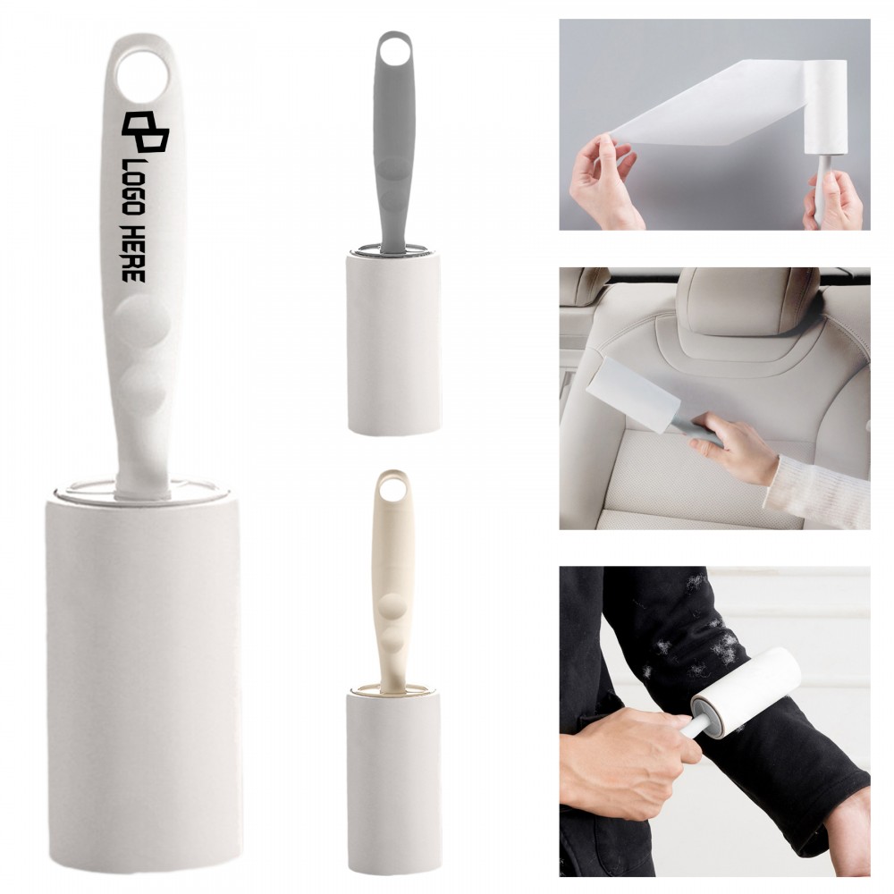 Custom Portable Roller Lint Remover W/ 60 Adhensive Sheets Custom Portable Roller Lint Remover W/ 60 Adhensive Sheets
