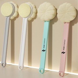 Double-Sided Long-Handled Back Scrubber Logo Branded