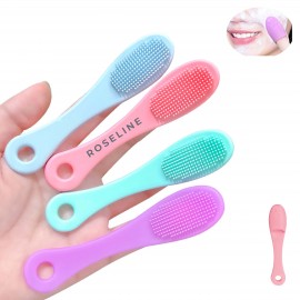 Silicone Face Cleanser Nose Brush Custom Printed