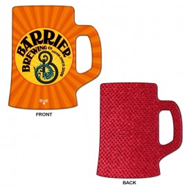 Beer Mug Shaped Lint Remover with Logo  Beer Mug Shaped Lint Remover with Logo