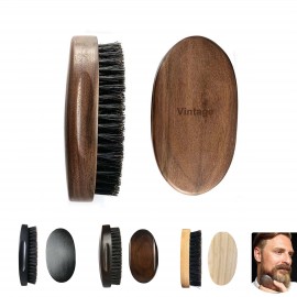 Custom Printed Wooden Beard Brush Hair Comb