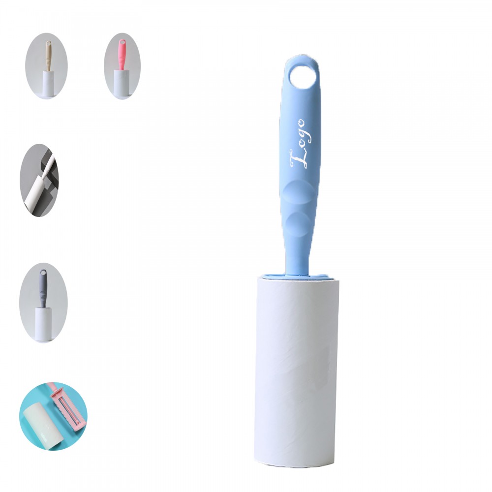 Mini Reusable Lint Roller Logo Branded