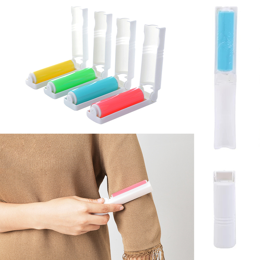 Mini Lint Roller Brush Hair Fabric Remover with Logo