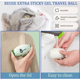 Logo Branded Reusable Lint Roller for Pet Hair Washable Sticky Clothes