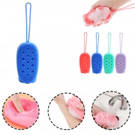 Silicone Body Brush Logo Branded  Silicone Body Brush Logo Branded