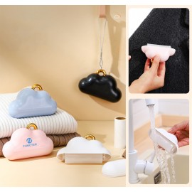 Logo Branded Cloud Shaped Portable Lint Roller Washable Sticky Roller for Clothes Pet Hair