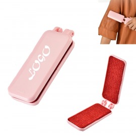 Two-Sided Foldable Portable Lint Remover Brush with Logo