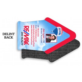 Promo House Nail File w/ Fabric Brush (3 3/8"x 1 3/8") with Logo