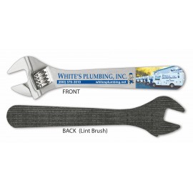 Custom Wrench Shaped Nail File w/Lint Remover  Custom Wrench Shaped Nail File w/Lint Remover