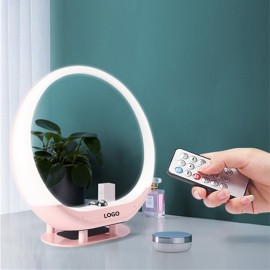 Led Light Home Adjustable Angle Makeup Mirror with Logo  Led Light Home Adjustable Angle Makeup Mirror with Logo