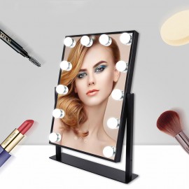 Logo Branded Bulbs Usb Led Makeup Mirror