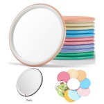 Compact Mirror Bulk Round Makeup Glass Mirror Custom Printed