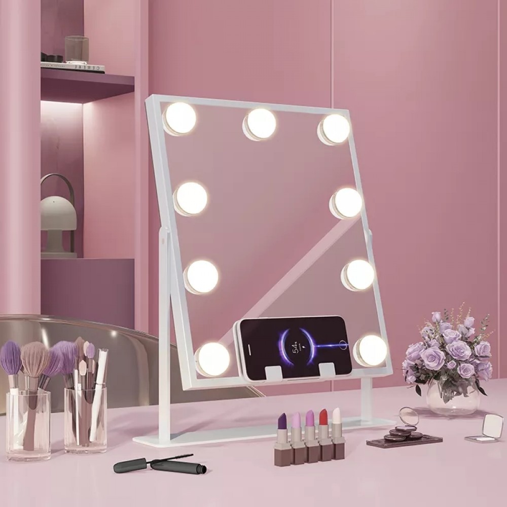 Wireless Charging Makeup Mirror with Logo