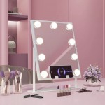 Logo Branded Wireless Charging Makeup Mirror