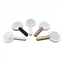 Led Folding Portable Makeup Mirror with Logo  Led Folding Portable Makeup Mirror with Logo