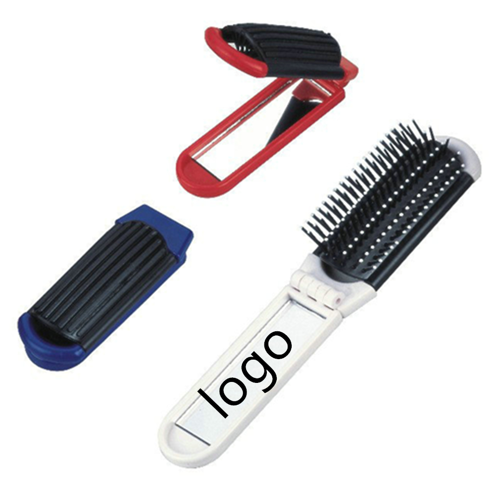 Customized Foldable Mirror Comb Combo