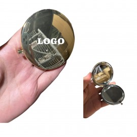 Round Crystal Dual Magnification Mirror MOQ 100PCS with Logo  Round Crystal Dual Magnification Mirror MOQ 100PCS with Logo