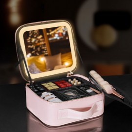 Led Makeup Bag With Mirror with Logo