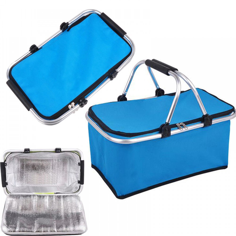Collapsible Insulated Picnic Basket Custom Imprinted Collapsible Insulated Picnic Basket Custom Imprinted