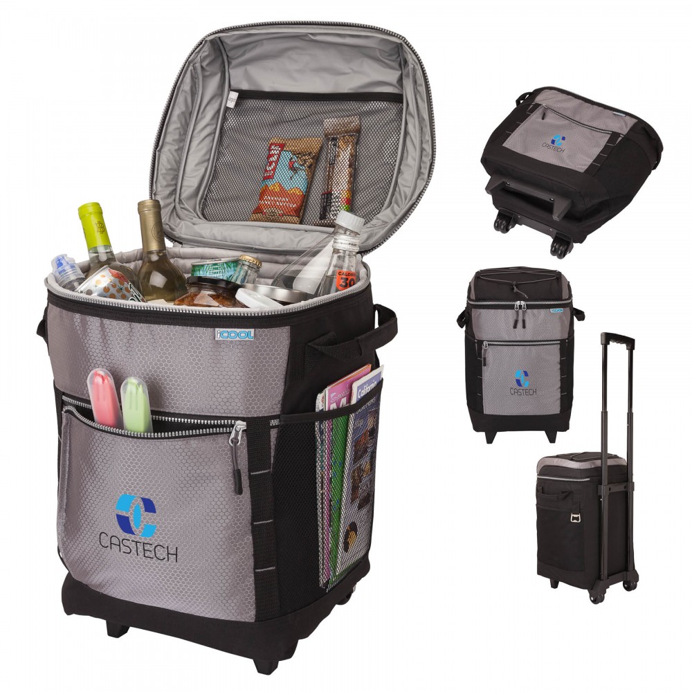Logo Branded Riviera iCool Trolley Cooler Bag Logo Branded Riviera iCool Trolley Cooler Bag