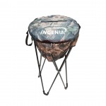 Custom Printed The Patio Cooler w/Pop-up Stand - Camouflage