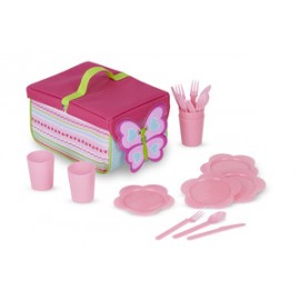 Custom Printed Cutie Pie Butterfly Picnic Set