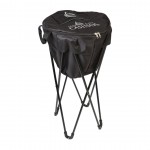 The Patio Cooler w/Pop-up Stand - Black Logo Branded