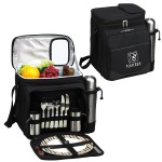 Picnic Set for 2 with Cooler & Coffee Service Logo Branded