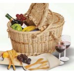 Eco Creston Picnic Basket Custom Imprinted