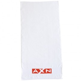 34" x 70" 22 lb., Hemmed Terry Loop Beach Towel Custom Imprinted