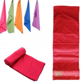 Fleeced Instant Dry Sports Cooling Towel Custom Printed