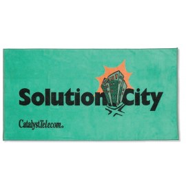 Custom Woven Beach Towel (34"x60") Custom Imprinted  Custom Woven Beach Towel (34"x60") Custom Imprinted