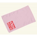 Fingertip Towel Hemmed 11x18 - Light Pink (Imprinted) Custom Printed