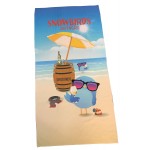 35 x 70 Silk Touch Sublimated Beach Towel - Sublimation Custom Printed