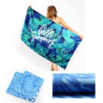 Custom Imprinted 100% Microfiber Beach Towel