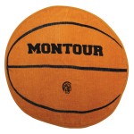 Fiber Reactive Basketball Shaped Sport Towel (Screen Print) Custom Printed