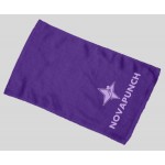 Logo Branded Budget Rally Terry Towel Hemmed 11x18 - Purple (Imprinted)