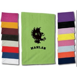 Hemmed Hand Towel Logo Branded