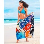Logo Branded ColorFusion Standard Beach Towel