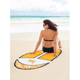 Logo Branded Hibiscus Surfboard Towelz