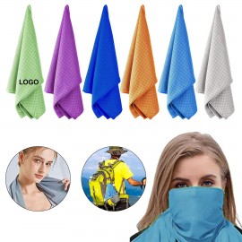 Customized Microfiber Cooling Towel Ice for Neck 40"x12"