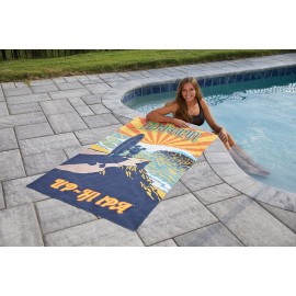 Pro Vision Beach Towel Logo Branded