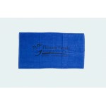 Logo Branded Velour Beach Towel (28" x 58") Royal Blue (Printed)